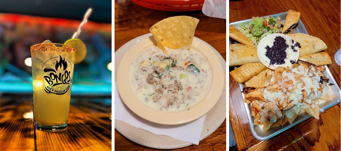Bongos Bar & Mexican Grill Menu