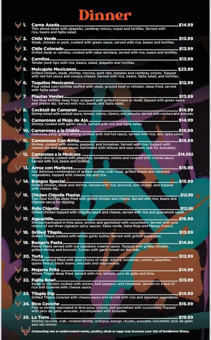 Bongos Bar & Mexican Grill